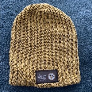 Love Your Melon Yellow Knit Beanie